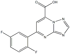 5-(2,5-difluorophenyl)-[1,2,4]triazolo[1,5-a]pyrimidine-7-carboxylic acid