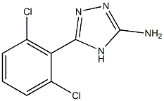 5-(2,6-dichlorophenyl)-4H-1,2,4-triazol-3-amine 结构式