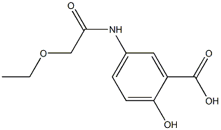 5-(2-ethoxyacetamido)-2-hydroxybenzoic acid|