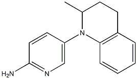 5-(2-methyl-1,2,3,4-tetrahydroquinolin-1-yl)pyridin-2-amine Structure