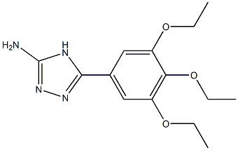 5-(3,4,5-triethoxyphenyl)-4H-1,2,4-triazol-3-amine