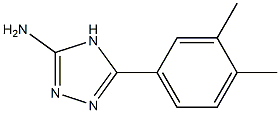 5-(3,4-dimethylphenyl)-4H-1,2,4-triazol-3-amine Struktur