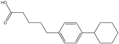 5-(4-cyclohexylphenyl)pentanoic acid