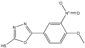 5-(4-methoxy-3-nitrophenyl)-1,3,4-oxadiazole-2-thiol|