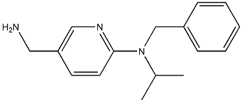 5-(aminomethyl)-N-benzyl-N-(propan-2-yl)pyridin-2-amine