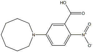 5-(azocan-1-yl)-2-nitrobenzoic acid Structure