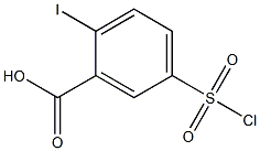 5-(chlorosulfonyl)-2-iodobenzoic acid