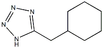 5-(cyclohexylmethyl)-1H-1,2,3,4-tetrazole 结构式