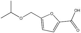 5-(isopropoxymethyl)-2-furoic acid 结构式