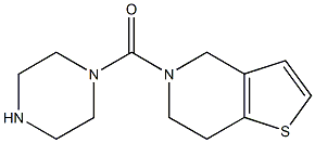 5-(piperazin-1-ylcarbonyl)-4,5,6,7-tetrahydrothieno[3,2-c]pyridine