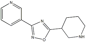 5-(piperidin-3-yl)-3-(pyridin-3-yl)-1,2,4-oxadiazole