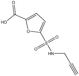 5-(prop-2-yn-1-ylsulfamoyl)furan-2-carboxylic acid