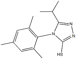 5-(propan-2-yl)-4-(2,4,6-trimethylphenyl)-4H-1,2,4-triazole-3-thiol