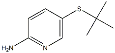 5-(tert-butylsulfanyl)pyridin-2-amine Structure