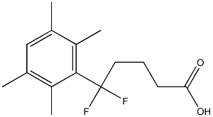 5,5-difluoro-5-(2,3,5,6-tetramethylphenyl)pentanoic acid