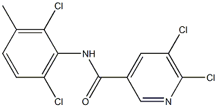 5,6-dichloro-N-(2,6-dichloro-3-methylphenyl)pyridine-3-carboxamide