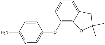 5-[(2,2-dimethyl-2,3-dihydro-1-benzofuran-7-yl)oxy]pyridin-2-amine