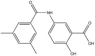  5-[(3,5-dimethylbenzoyl)amino]-2-hydroxybenzoic acid