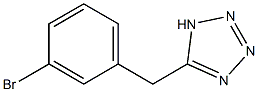 5-[(3-bromophenyl)methyl]-1H-1,2,3,4-tetrazole Structure