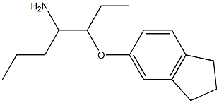 5-[(4-aminoheptan-3-yl)oxy]-2,3-dihydro-1H-indene