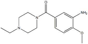 5-[(4-ethylpiperazin-1-yl)carbonyl]-2-methoxyaniline