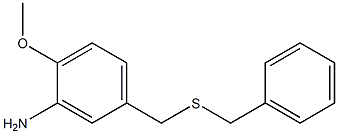 5-[(benzylsulfanyl)methyl]-2-methoxyaniline