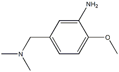 5-[(dimethylamino)methyl]-2-methoxyaniline 结构式