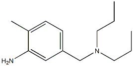 5-[(dipropylamino)methyl]-2-methylaniline,,结构式