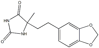 5-[2-(1,3-benzodioxol-5-yl)ethyl]-5-methylimidazolidine-2,4-dione