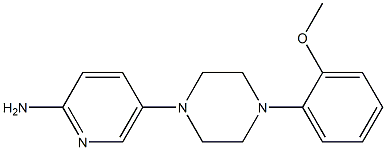 5-[4-(2-methoxyphenyl)piperazin-1-yl]pyridin-2-amine Structure