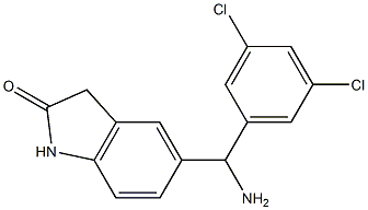 5-[amino(3,5-dichlorophenyl)methyl]-2,3-dihydro-1H-indol-2-one