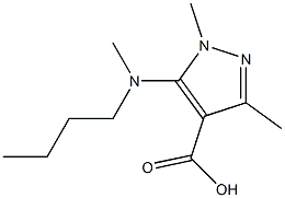 5-[butyl(methyl)amino]-1,3-dimethyl-1H-pyrazole-4-carboxylic acid
