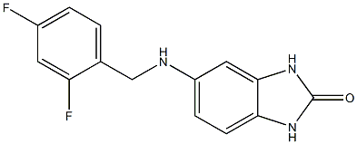 5-{[(2,4-difluorophenyl)methyl]amino}-2,3-dihydro-1H-1,3-benzodiazol-2-one