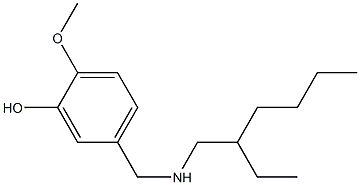  5-{[(2-ethylhexyl)amino]methyl}-2-methoxyphenol