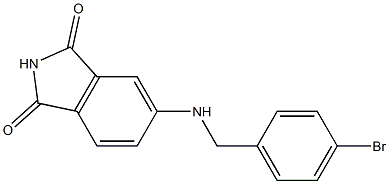 5-{[(4-bromophenyl)methyl]amino}-2,3-dihydro-1H-isoindole-1,3-dione