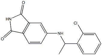 5-{[1-(2-chlorophenyl)ethyl]amino}-2,3-dihydro-1H-isoindole-1,3-dione
