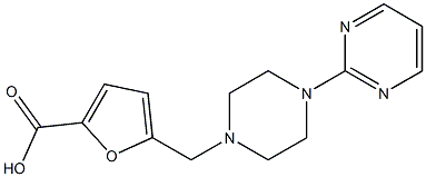 5-{[4-(pyrimidin-2-yl)piperazin-1-yl]methyl}furan-2-carboxylic acid|