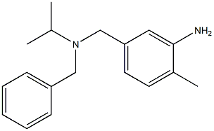 5-{[benzyl(propan-2-yl)amino]methyl}-2-methylaniline Structure