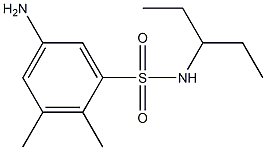 5-amino-2,3-dimethyl-N-(pentan-3-yl)benzene-1-sulfonamide