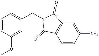  5-amino-2-[(3-methoxyphenyl)methyl]-2,3-dihydro-1H-isoindole-1,3-dione