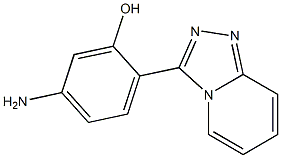 5-amino-2-[1,2,4]triazolo[4,3-a]pyridin-3-ylphenol 结构式