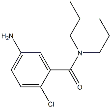 5-amino-2-chloro-N,N-dipropylbenzamide Structure