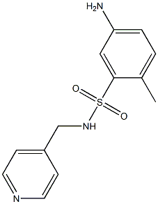 5-amino-2-methyl-N-(pyridin-4-ylmethyl)benzene-1-sulfonamide