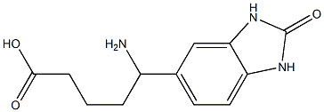 5-amino-5-(2-oxo-2,3-dihydro-1H-1,3-benzodiazol-5-yl)pentanoic acid