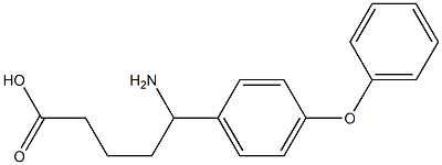  5-amino-5-(4-phenoxyphenyl)pentanoic acid