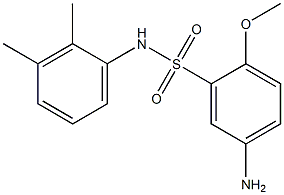 5-amino-N-(2,3-dimethylphenyl)-2-methoxybenzene-1-sulfonamide