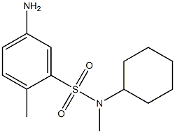 5-amino-N-cyclohexyl-N,2-dimethylbenzene-1-sulfonamide