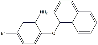  5-bromo-2-(naphthalen-1-yloxy)aniline