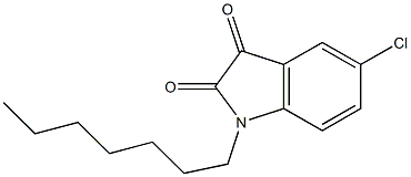 5-chloro-1-heptyl-2,3-dihydro-1H-indole-2,3-dione