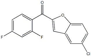 5-chloro-2-[(2,4-difluorophenyl)carbonyl]-1-benzofuran